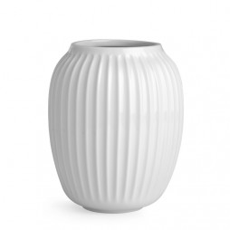 Hammershøi Vase 20 cm hvid