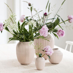 Hammershøi vase 20 cm rosa