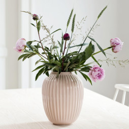Hammershøi vase 20 cm rosa