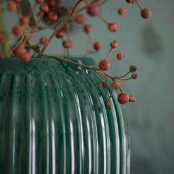 Hammershøi vase 20 cm grøn