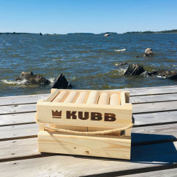Kubb fin trækasse