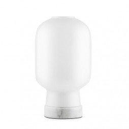 Amp bordlampe white/white