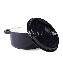 Støbejernsgryde YoKama 4,2L – Sort