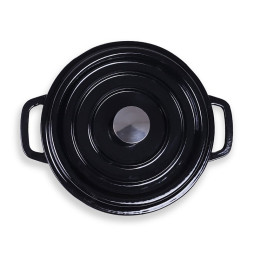 Støbejernsgryde YoKama 4,2L – Sort