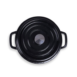 Støbejernsgryde YoKama 4,2L – Sort