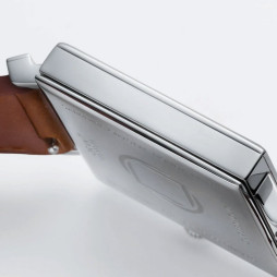 Klocka Granit 34 Navy Blazer Burgundy Leather