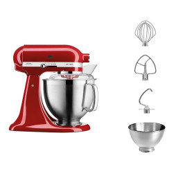 Artisan Stand Mixer Premium 4,8 liter Red