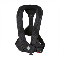 Redningsvest Poseidon Auto sele 40–120 kg, sort