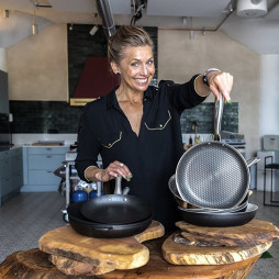 Ceramic-stegpande  Fusion 24 cm Tina Nordström