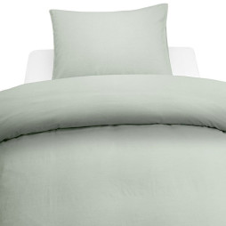 Bäddset 2-Dels Washed Grön