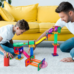 Kuglebane magnetisk byggesæt 50 dele