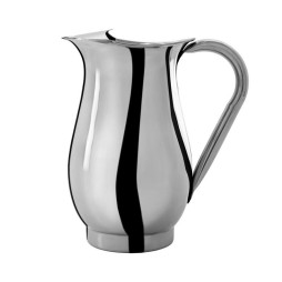 Serveringskande silver finish