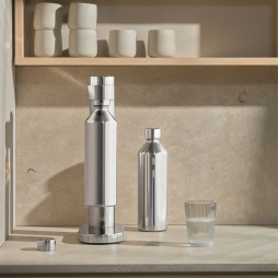 Brus flaske til kulsyremaskine 1.2 l. steel