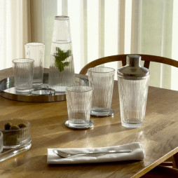 Pilastro cocktail shaker clear