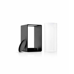 Glow Lygte 18 cm Black