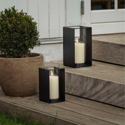 Glow lanterne 23,5 cm Black