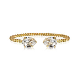 Armbånd Mini drop Gold Crystal