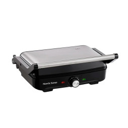 Paninigrill 1600 watt Stål/Sort