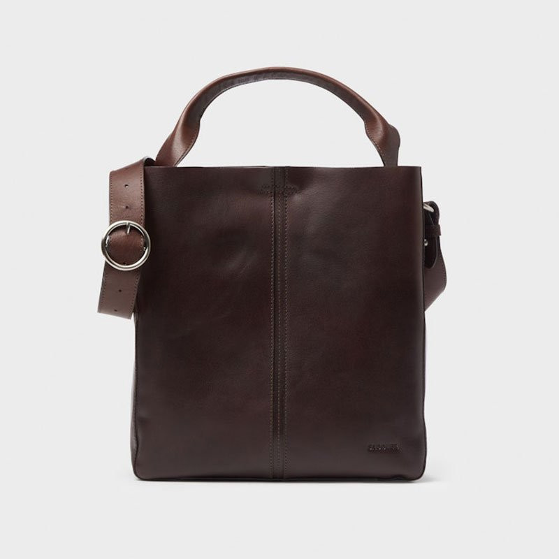 Elsa Tote-taske Mørkebrun