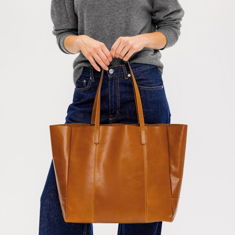 Garda Tote-taske Lysebrun