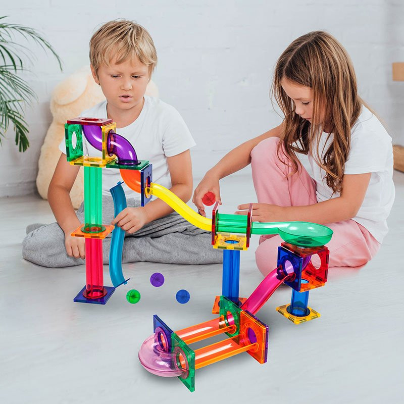 Kuglebane magnetisk byggesæt 50 dele