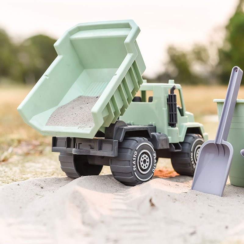 Sandlegesæt med lastbil 30 cm, 4 dele