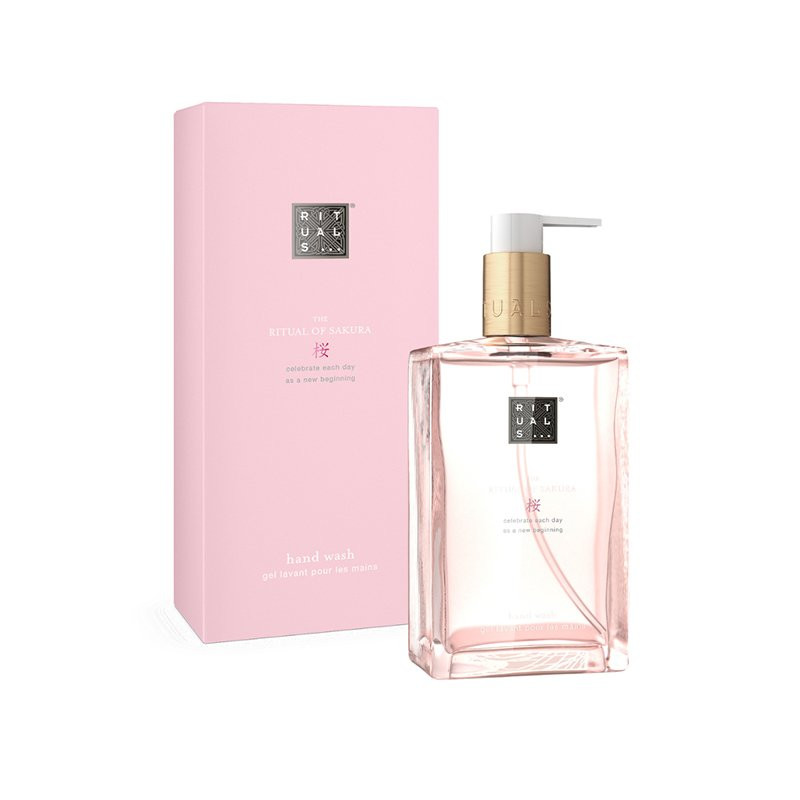 Håndsæbe, glasflaske 300 ml, The Ritual of Sakura