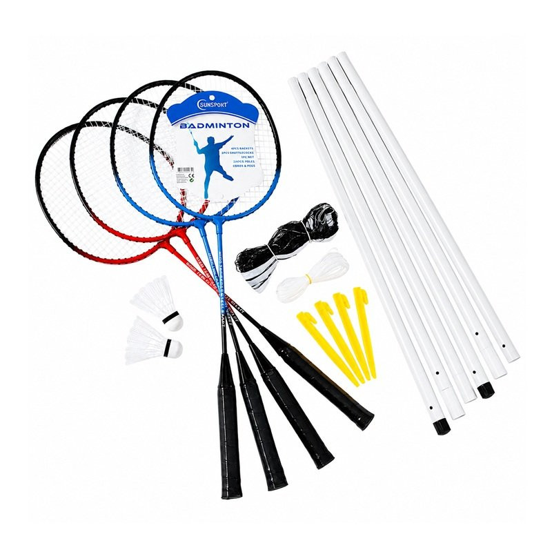 Badminton set, 4-play,  komplet set 
