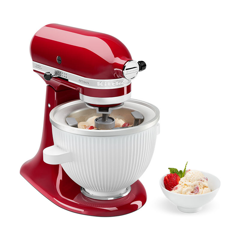 kitchenAid Stand Mixer Attachement for Ice-Cream maker KICA0WH