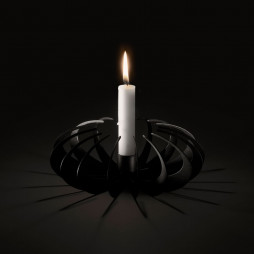 Shadow Candleholder Black
