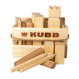 Kubb Game in Wooden Box