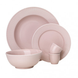 Swedish Grace Small Plate 17 cm Pink 6-pack