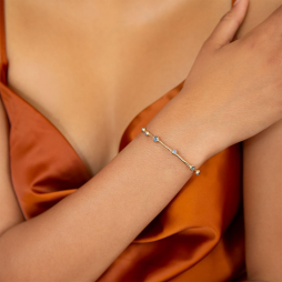 Gaya Bracelet Indian Sapphire