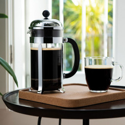 Chambord Set Press jug with 4 coffee mugs