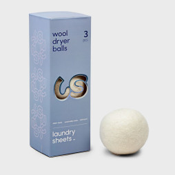 Wool Dryer balls 3 balls/bag