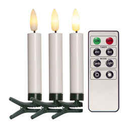 Wireless Christmas Tree Lighting Flamme 10 LED lights