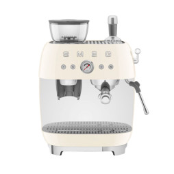 Manual Espresso Machine with Grinder EGF03 Creme