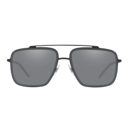 0DG2220 MATTE BLACK/TRANSPARENT GREY