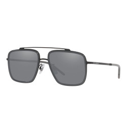 0DG2220 MATTE BLACK/TRANSPARENT GREY