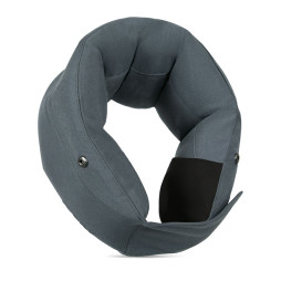 Neck pillow with hood Blue Lagoon