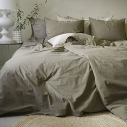 2-Part Set Cotton Percale Green