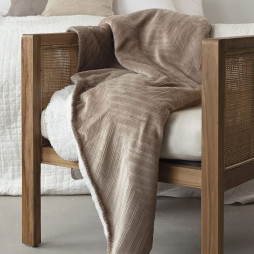 Blanket Sherpa 130x170 cm Beige