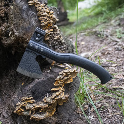 Ax with blade guard