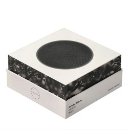Optisk brandvarnare 10 cm Svart