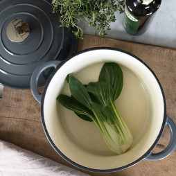 Cast Iron Pot 4,2 L - Gray