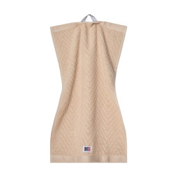 Herringbone Guest Towel 30x50 cm 2-pack Beige