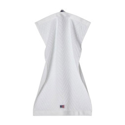 Herringbone Guest Towel 30x50 cm 2-pack White