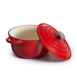 Cast Iron Pot 4,2 L - Red