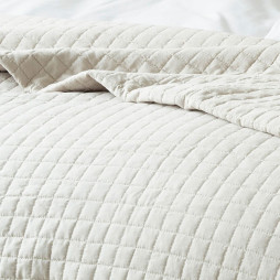 Bedspread 250x250 cm Beige