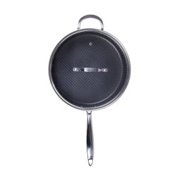 Traktör Pan Nonstick with Glass Lid